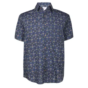 Betelgeuse Blue Men's Short Sleeve Shirt