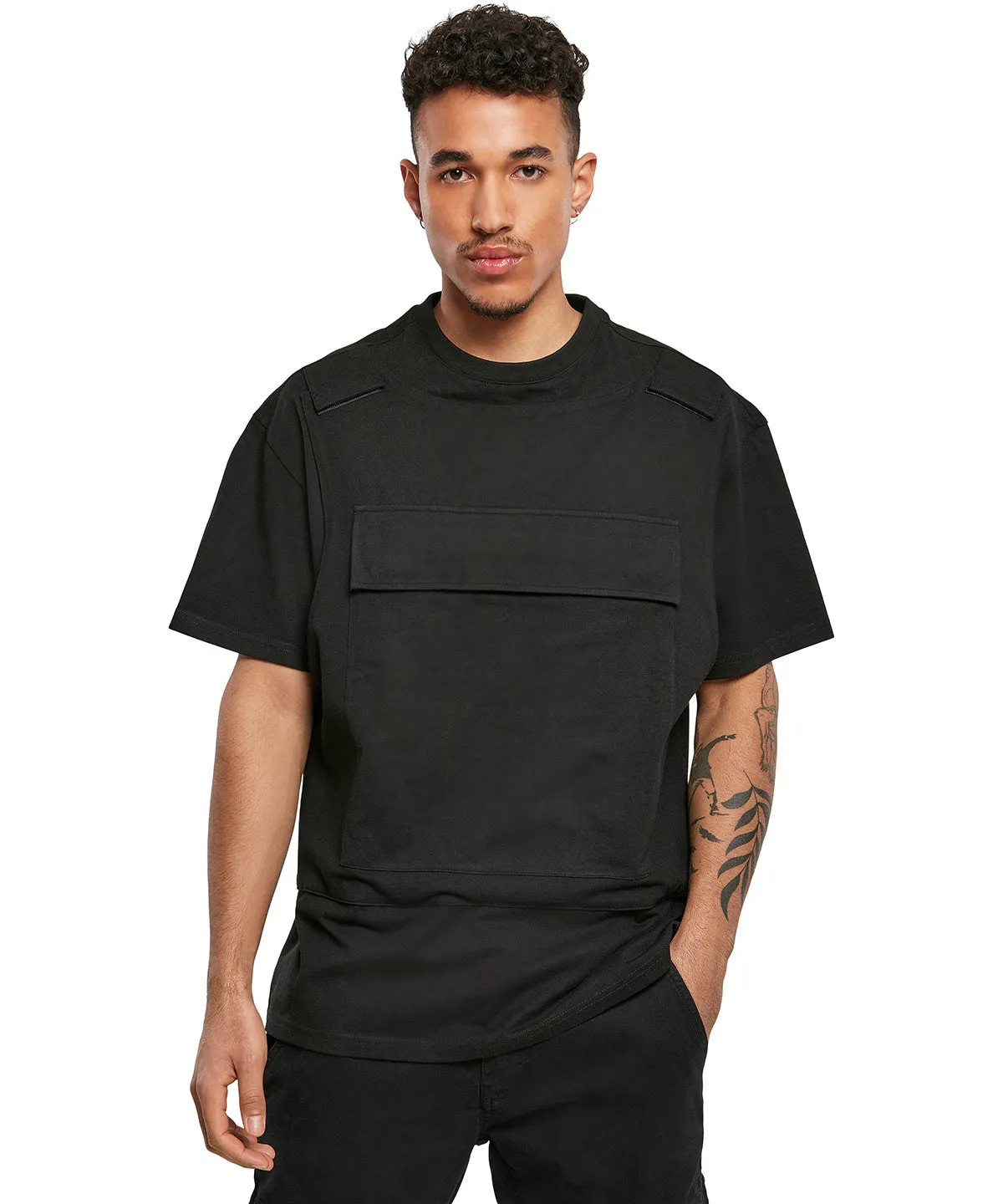 Black - Oversized bulletproof tee