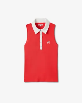 CLAUDIA SLEEVELESS POLO