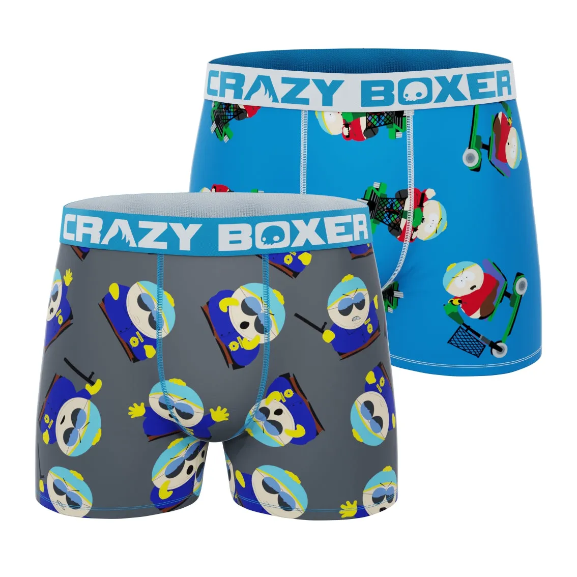 CRAZYBOXER South Park Cartman Men's Boxer Briefs (2 pack)