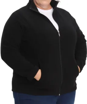 Ladies Long Sleeve Fleece Jacket