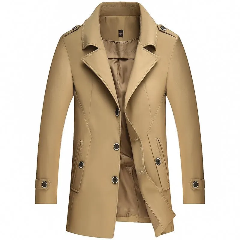 Men's Casual Turn-Down Collar Jacket