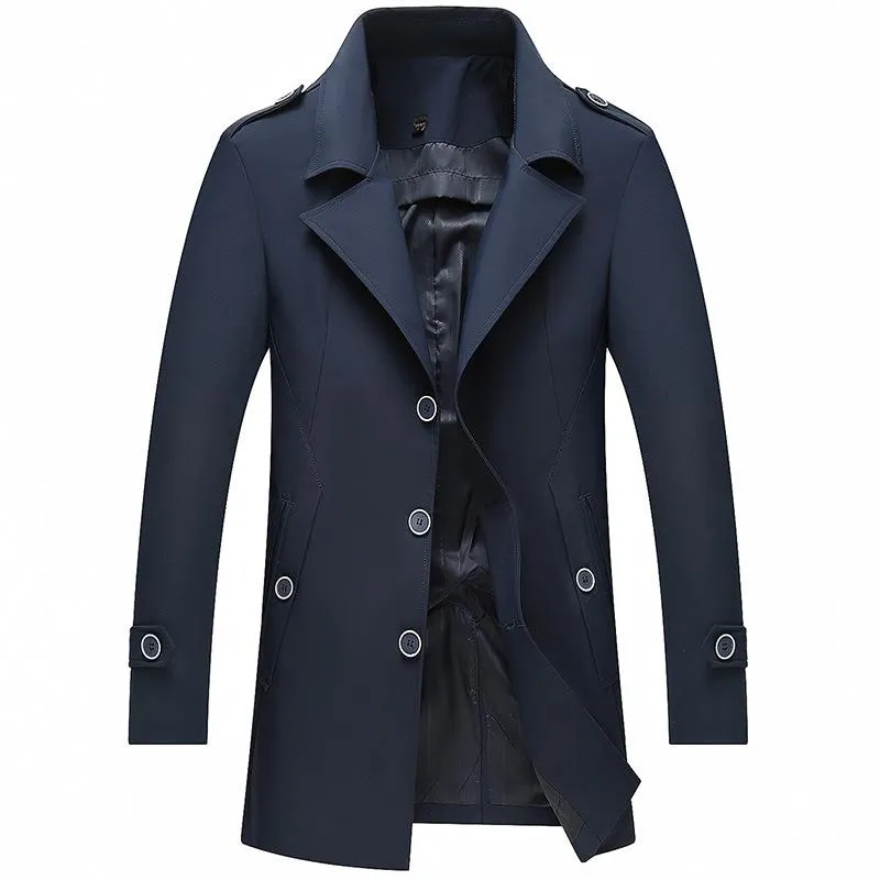 Men's Casual Turn-Down Collar Jacket