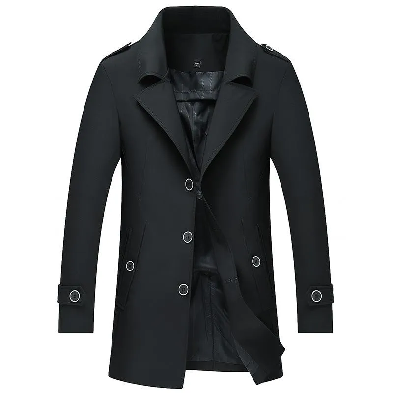 Men's Casual Turn-Down Collar Jacket