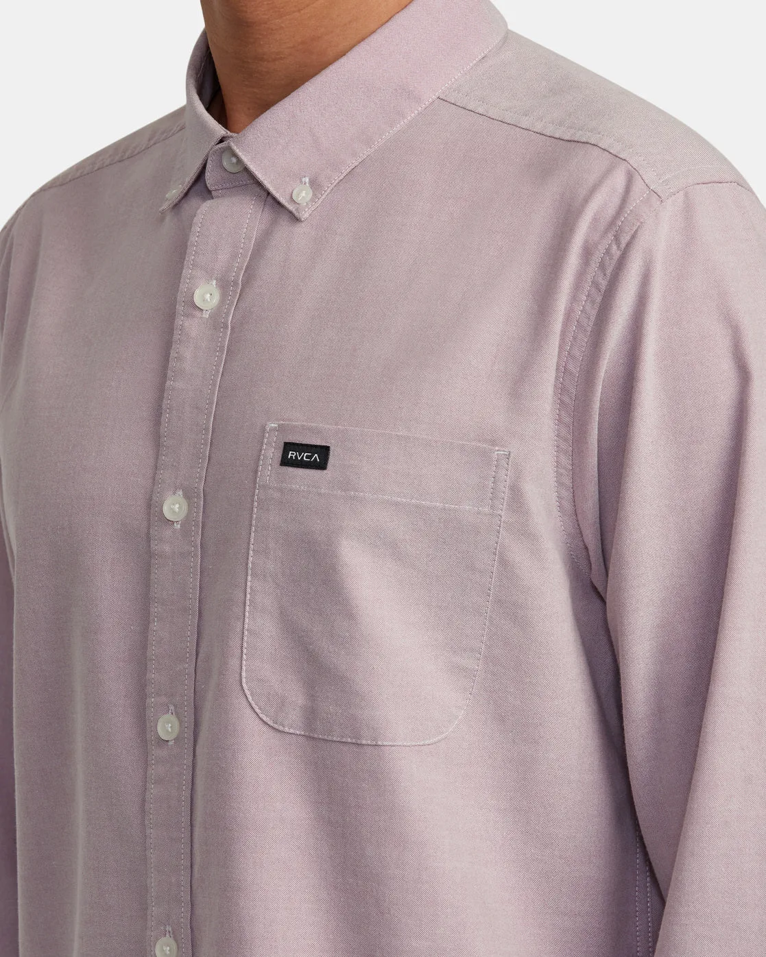 That'll Do Stretch Long Sleeve Shirt - Lavender