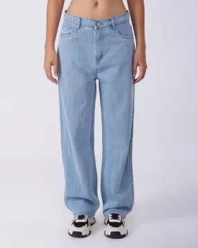 WASHED RELAXED FIT JEANS